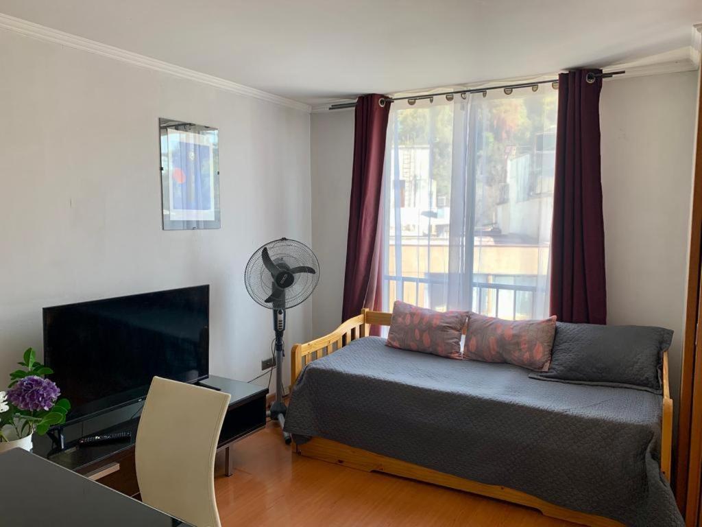 Uh Departmento Lastarria Apartment Santiago Exterior foto